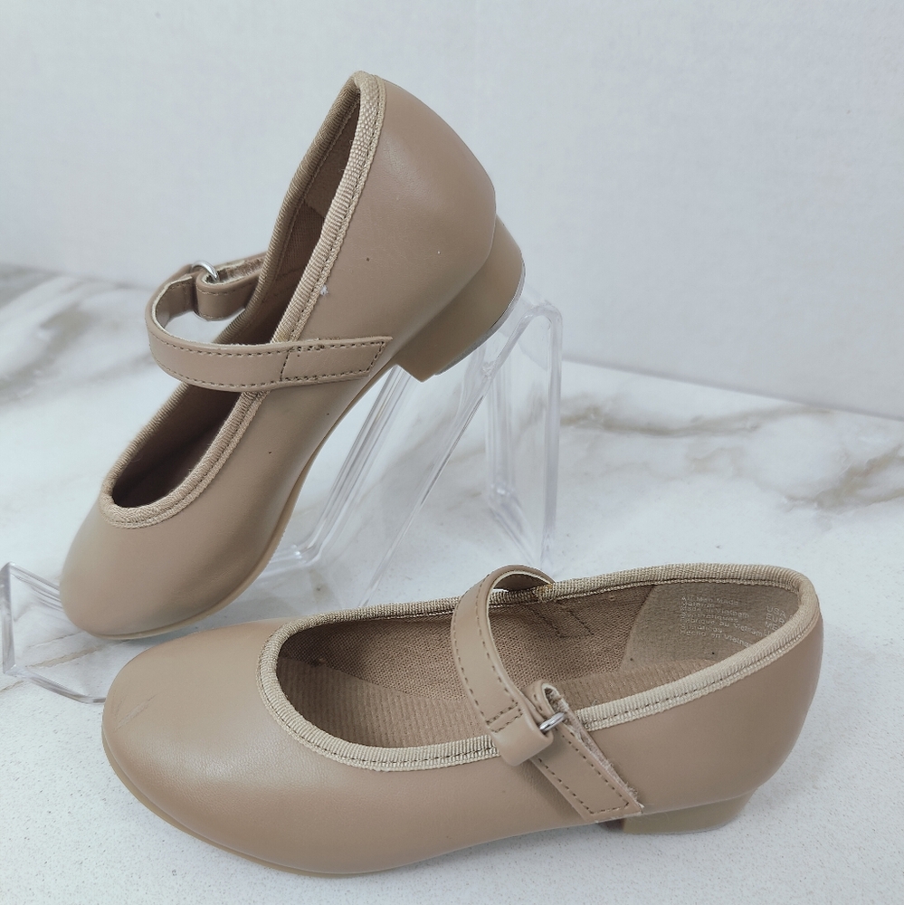 American Ballet Theatre ABT Toddler Girls' Spotlight Mary Jane Tap Shoes, 8 - Picture 4 of 9